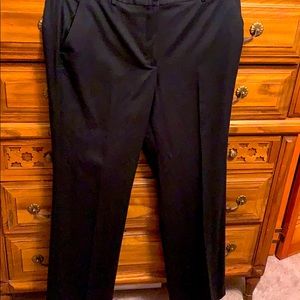 Black lined dress pants size 12